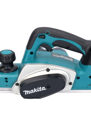 Cepilladora de batería Makita DKP 180 F1J 18 V 82 mm + 1x batería 3,0 Ah + Makpac - sin cargador