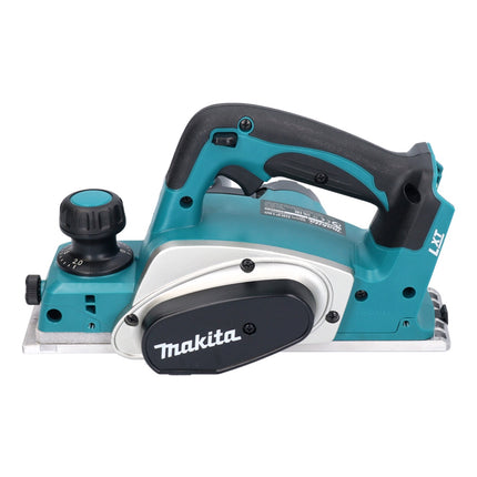 Makita DKP 180 T1J cepillo sin cable 18 V 82 mm + 1x batería recargable 5,0 Ah + Makpac - sin cargador
