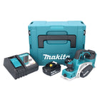 Cepilladora de batería Makita DKP 180 RG1J 18 V 82 mm + 1x batería 6,0 Ah + cargador + Makpac