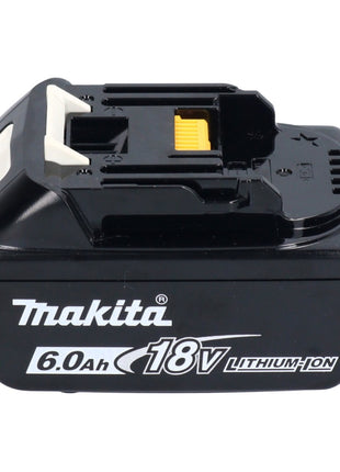 Makita DMR 055 G1 radio de batería 18 V FM con linterna Linterna de 360° + 1x batería 6,0 Ah - sin cargador