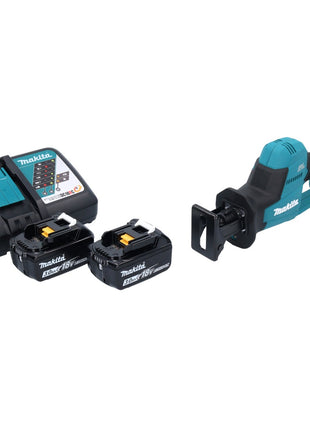 Makita DJR 189 RF Akku Reciprosäge Säbelsäge 18 V Brushless + 2x Akku 3,0 Ah + Ladegerät - Toolbrothers