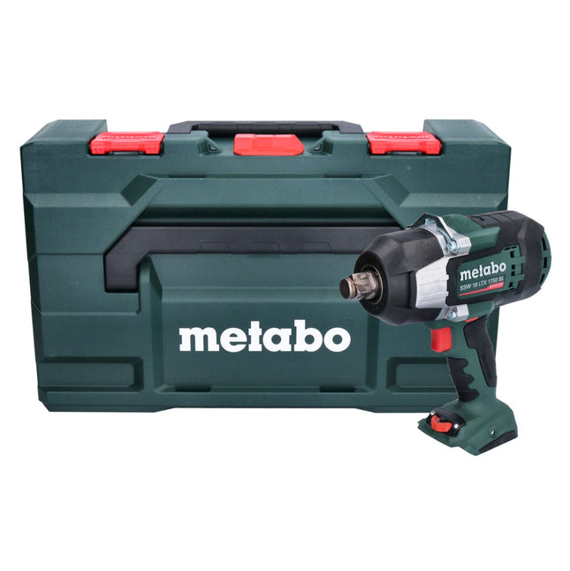Metabo SSW 18 LTX 1750 BL Visseuse à choc sans fil 18 V 1750 Nm 3/4" Brushless ( 602402840 ) + metaBOX - sans batterie, sans chargeur