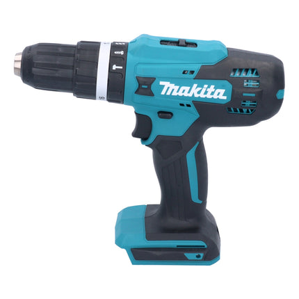 Taladro percutor inalámbrico Makita HP 488 DWY1K 18 V 42 Nm Serie G + 1x batería 1,5 Ah + cargador + maletín
