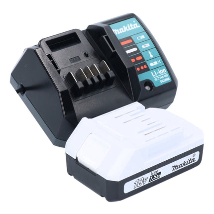 Cortabordes a batería Makita UR 180 DWY1 18 V 260 mm Serie G + 1x batería 1,5 Ah + cargador