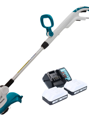 Makita UR 180 DWY Coupe-herbe sans fil 18 V 260 mm série G + 2x Batteries 1,5 Ah + Chargeur