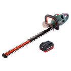 Metabo HS 18 LTX BL 65 Akku Heckenschere 18 V 60 cm Brushless + 1x Akku 5,5 Ah - ohne Ladegerät - Toolbrothers