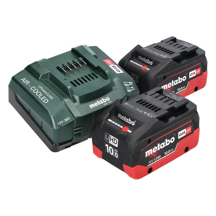 Metabo HS 18 LTX BL 65 Akku Heckenschere 18 V 60 cm Brushless 2x Akku 10 0 Ah Ladegeraet 3 - toolbrothers