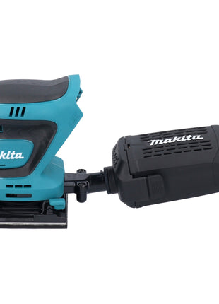 Makita DBO 480 RM Akku Schwingschleifer 18 V 112 x 102 mm + 2x Akku 4,0 Ah + Ladegerät