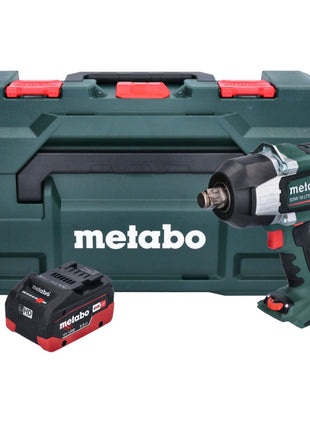 Metabo SSW 18 LTX 1750 BL Atornillador de impacto a batería 18 V 1750 Nm 3/4" sin escobillas + 1x batería 5,5 Ah + metaBOX - sin cargador