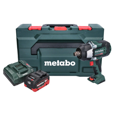 Metabo SSW 18 LTX 1750 BL akumulatorowy klucz udarowy 18 V 1750 Nm 3/4" bezszczotkowy + 1x akumulator 5,5 Ah + ładowarka + metaBOX