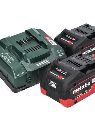 Metabo SSW 18 LTX 1750 BL akumulatorowy klucz udarowy 18 V 1750 Nm 3/4" bezszczotkowy ( 602402660 ) + 2x akumulator 5,5 Ah + ładowarka + metaBOX