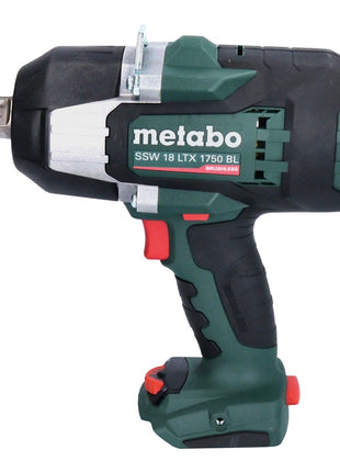 Metabo SSW 18 LTX 1750 BL Atornillador de impacto a batería 18 V 1750 Nm 3/4" sin escobillas + 2x batería 10,0 Ah + cargador + metaBOX