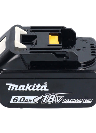 Makita DBO 480 G1J Akumulatorowa szlifierka oscylacyjna 18 V 112 x 102 mm + 1x akumulator 6,0 Ah + Makpac - bez ładowarki