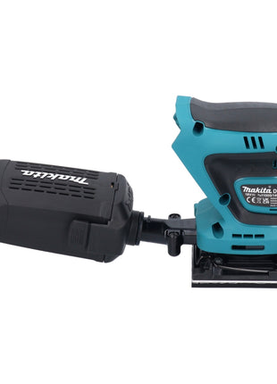 Makita DBO 481 RM Ponceuse vibrante sans fil 18 V 112 x 102 mm + 2x batterie 4,0 Ah + chargeur