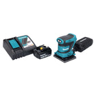 Makita DBO 481 RG1 Akku Schwingschleifer 18 V 112 x 102 mm + 1x Akku 6,0 Ah + Ladegerät