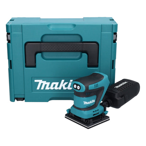 Makita DBO481ZJ Ponceuse vibrante sans fil 112 x 102mm 18V + Coffret - sans batterie, sans chargeur