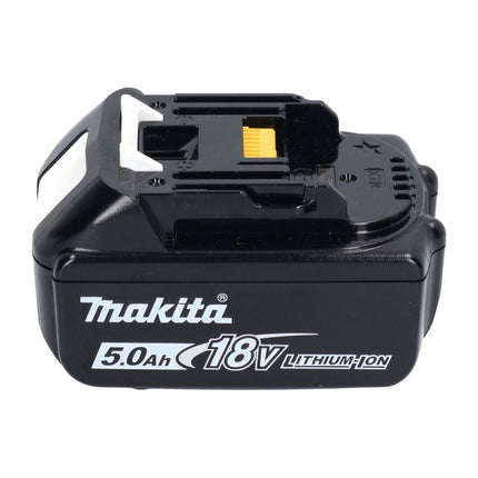 Makita DBO 481 T1J levigatrice orbitale a batteria 18 V 112 x 102 mm + 1x batteria ricaricabile 5,0 Ah + Makpac - senza caricabatteria