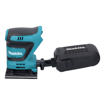 Makita DBO 481 RT1J Akumulatorowa szlifierka oscylacyjna 18 V 112 x 102 mm + 1x akumulator 5,0 Ah + ładowarka + Makpac