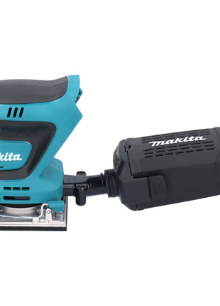 Makita DBO 482 RF Akku Schwingschleifer 18 V 112 x 102 mm + 2x Akku 3,0 Ah + Ladegerät