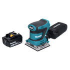 Makita DBO 482 M1 Ponceuse vibrante sans fil 18 V 112 x 102 mm + 1x batterie 4,0 Ah - sans chargeur