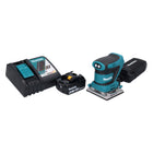 Makita DBO482RT1 Levigatrice vibrante a batteria 112x102mm 18V + 1x batteria 5.0Ah + caricatore