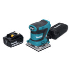 Makita DBO482G1 Cordless Finishing Sander 112x102mm 18V + 1x Battery 6.0Ah - without charger