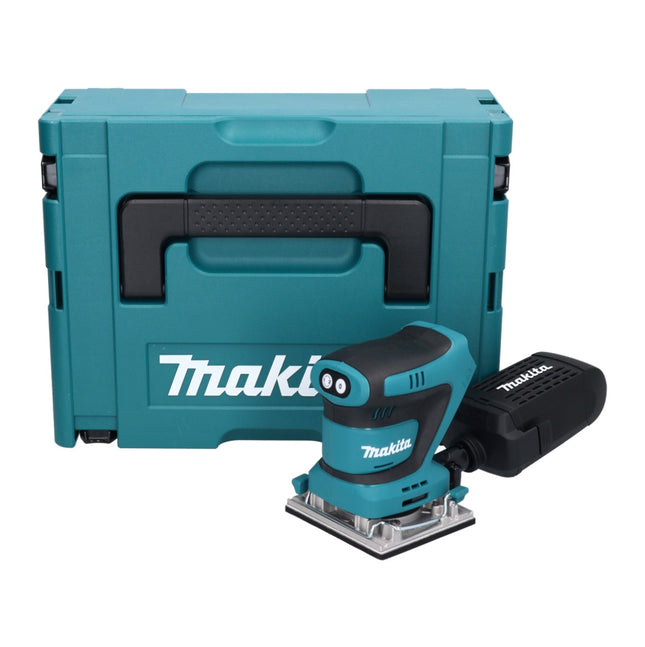Makita DBO482ZJ Cordless Finishing Sander 112x102mm 18V + Makpac Case - wihout battery, without charger