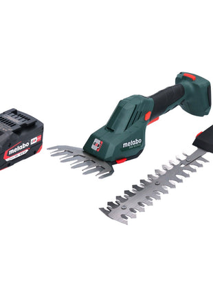 Metabo SGS 18 LTX Q podadoras de césped y arbustos de batería 18 V + 1x batería 4.0 Ah - sin cargador