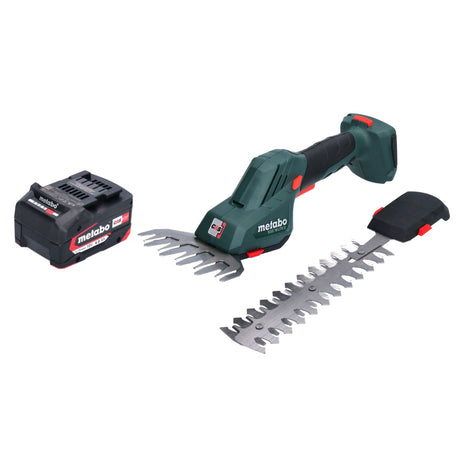 Metabo SGS 18 LTX Q Cisaille à gazon et à buissons sans fil 18 V + 1x batterie 4,0 Ah - sans chargeur