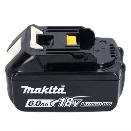 Taladro percutor inalámbrico Makita DHP 453 G1X1 18 V 42 Nm + 1x batería 6,0 Ah + set de accesorios 74 piezas + maletín - sin cargador