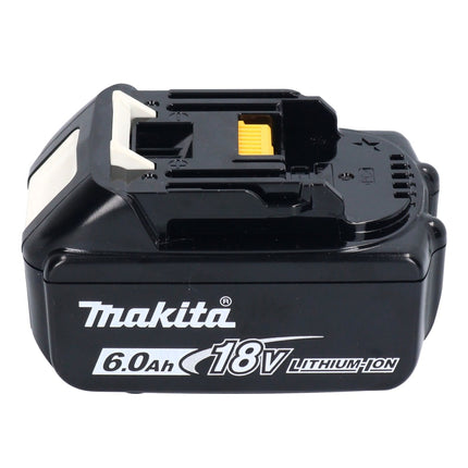 Taladro percutor inalámbrico Makita DHP 482 G1X1W 18 V 62 Nm + 1x batería 6,0 Ah + set de accesorios 74 piezas + maletín - sin cargador