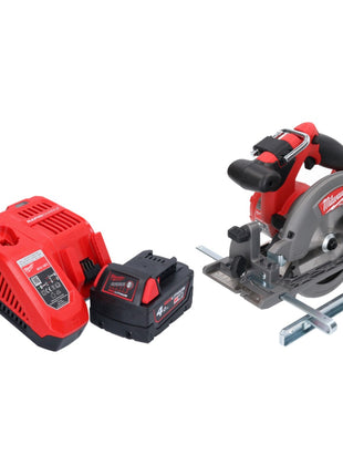 Milwaukee M18 CCS55-401 Akumulatorowa pilarka tarczowa 18 V 165 mm + 1x akumulator 4,0 Ah + ładowarka