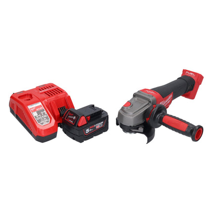 Milwaukee M18 CAG115XPDB-501 Cordless Angle Grinder 115mm Brushless 18V + 1x Battery 5.0Ah + Charger