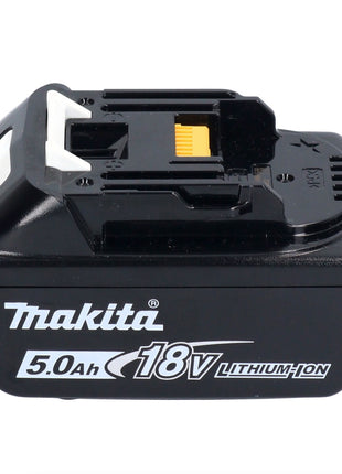 Makita DDF 453 T1X1 taladro atornillador inalámbrico 18 V 42 Nm + 1x batería 5,0 Ah + set de accesorios 74 piezas + maletín - sin cargador