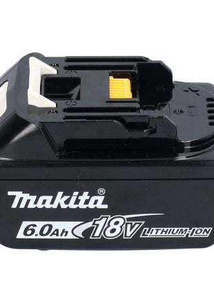 Makita DDF 453 G1X1 taladro atornillador inalámbrico 18 V 42 Nm + 1x batería 6,0 Ah + set de accesorios 74 piezas + maletín - sin cargador