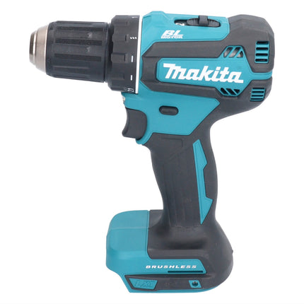 Taladro atornillador inalámbrico Makita DDF 485 RTX1 18 V 50 Nm sin escobillas + 2 baterías 5,0 Ah + cargador + set de accesorios 74 piezas + maletín