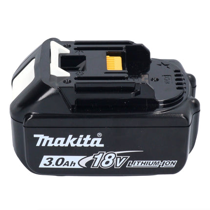 Makita DDF 487 F1X1 taladro atornillador inalámbrico 18 V 40 Nm sin escobillas + 1x batería 3,0 Ah + juego de accesorios 74 piezas + maletín - sin cargador
