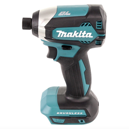 Makita DTD 153 RF1X1 llave de impacto a batería 18 V 170 Nm 1/4" sin escobillas + 1x batería 3,0 Ah + cargador + set de accesorios 74 piezas + estuche