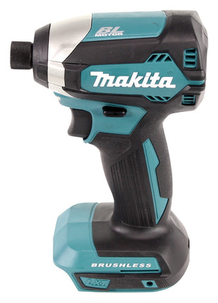 Makita DTD 171 RTX1 Akku Schlagschrauber 18 V 180 Nm 1/4" Brushless + 2x Akku 5,0 Ah + Ladegerät + 74 tlg. Zubehörset + Koffer