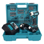 Makita DTD 171 RGX1 clé à chocs sans fil 18 V 180 Nm 1/4