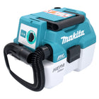 Aspiradora sin cable Makita DVC 750 LZ LXT 18 V 67 mbar 7,5 l Brushless Solo - sin batería, sin cargador