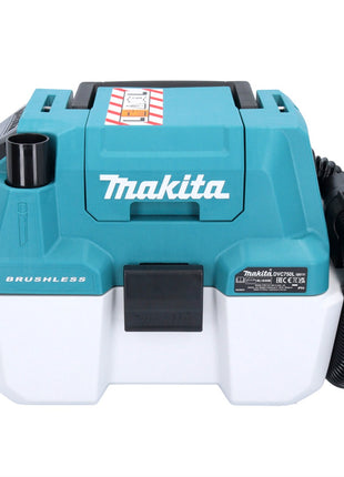 Makita DVC 750 LZ aspirador inalámbrico LXT 18 V 67 mbar 7,5 l Brushless Solo - sin batería, sin cargador