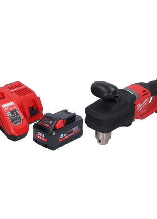 Milwaukee M18 CRAD2-801 Akku Winkelbohrmaschine 18 V 30 Nm Brushless + 1x Akku 8,0 Ah + Ladegerät - Toolbrothers