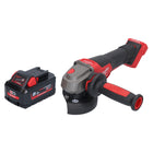 Meuleuse d'angle sur batterie Milwaukee M18 FSAGV115XPDB-801 18 V 115 mm sans balais + 1x batterie 8,0 Ah - sans chargeur