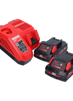 Sierra de calar a batería Milwaukee M18 FBJS-302X 18 V sin escobillas + 2x baterías 3.0 Ah + cargador + caja HD