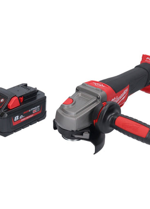 Amoladora angular a batería Milwaukee M18 CAG115XPDB-801 18 V 115 mm sin escobillas + 1x batería 8,0 Ah - sin cargador