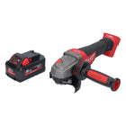 Amoladora angular a batería Milwaukee M18 CAG115XPDB-801 18 V 115 mm sin escobillas + 1x batería 8,0 Ah - sin cargador