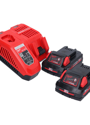 Milwaukee M18 CAG115XPDB-302 Meuleuse d'angle sans fil 115mm 18V Brushless + 2x Batteries 3,0Ah + Chargeur