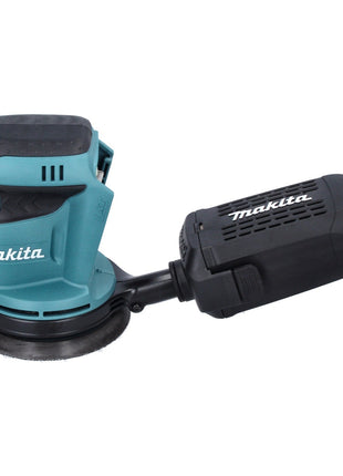 Makita DBO 180 RT1J Akku Exzenterschleifer 18 V 125 mm + 1x Akku 5,0 Ah + Ladegerät + Toolbrothers TURTLE Schleifset + Makpac - Toolbrothers