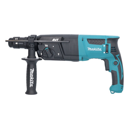Makita HR 2653 TJ taladro percutor combinado 800 W 2,2 J SDS-Plus + filtro HEPA + Makpac